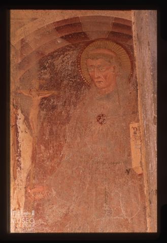 Affresco nella chiesa del Corpus Domini a Cornalita