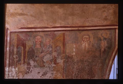 Affresco nella chiesa del Corpus Domini a Cornalita