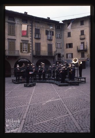 La banda in piazza Zignoni a San Giovanni Bianco