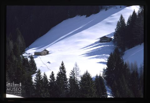 Panorama invernale nei dintorni di Foppolo
