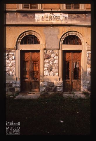 L'ex stazione ferroviaria di Lenna