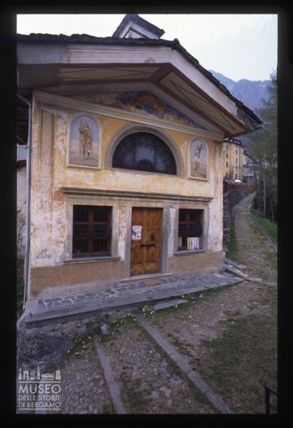 La chiesa di San Rocco a Mezzoldo