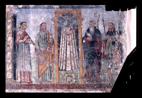 Affresco secentesco a Branzi