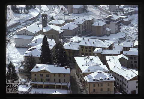 Panorama dall'alto di Branzi
