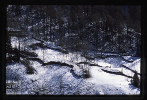 Paesaggio innevato presso Branzi