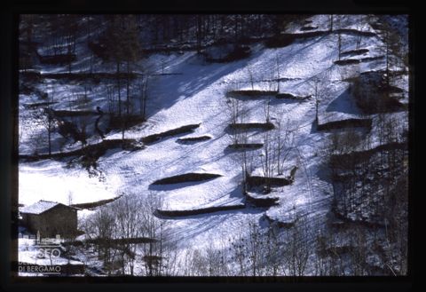 Paesaggio innevato presso Branzi