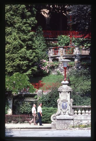 I giardini del Casinò di San Pellegrino Terme