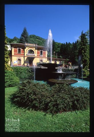 La ex stazione ferroviaria di San Pellegrino Terme