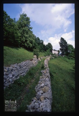 Mulattiera nei pressi di Ca' Boffelli