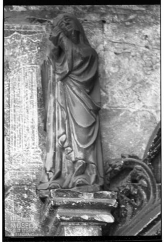 Statua della Vergine in Santa Maria Maggiore