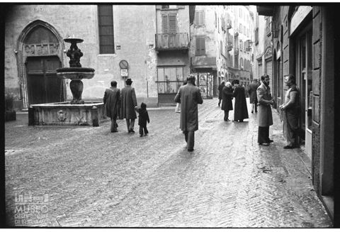 Veduta di via Gombito