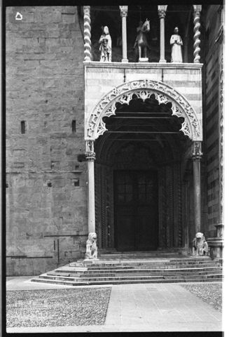 La porta settentrionale di Santa Maria Maggiore