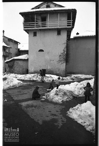 Scena di vita quotidiana in Valle Imagna