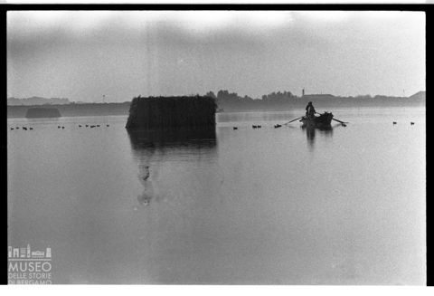 Delta del Po, paesaggio nella laguna di Levante