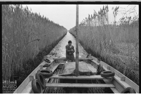 Delta del Po, in un canale