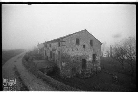 Delta del Po, paesaggio con case