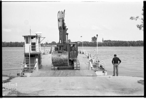 Delta del Po, traghetto nei pressi di Ca' Venier