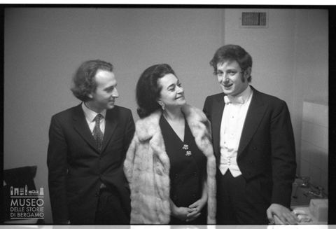 Ritratto di gruppo con Maurizio Pollini e Dino Ciani