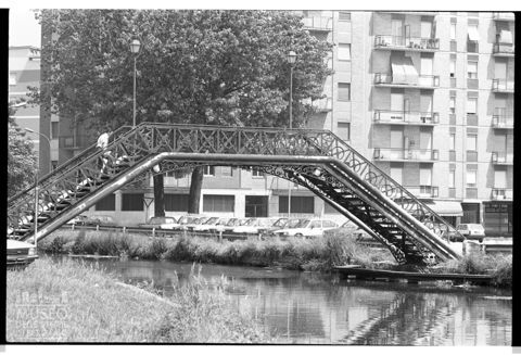 Ponticello pedonale a Pavia