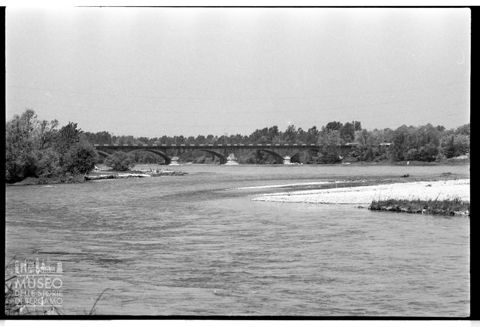 Il vecchio ponte sul Ticino a Vigevano