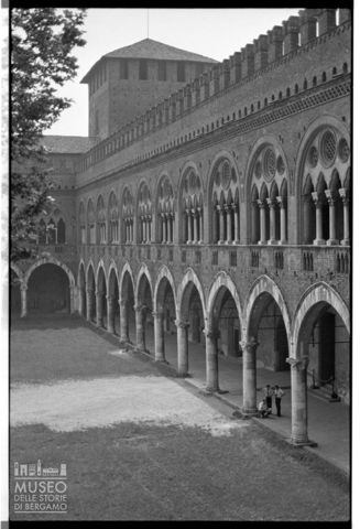 Corte interna del Castello Visconteo di Pavia