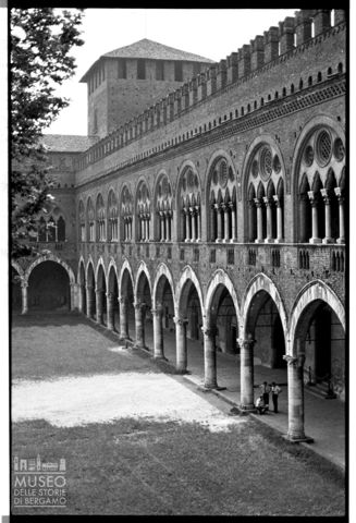 Corte interna del Castello Visconteo di Pavia