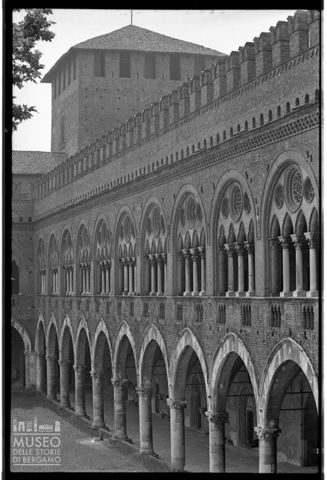 Corte interna del Castello Visconteo di Pavia