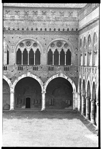 Corte interna del Castello Visconteo di Pavia
