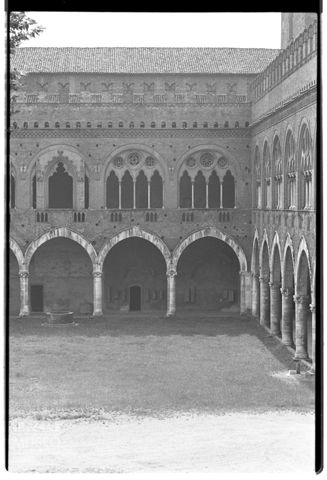 Corte interna del Castello Visconteo di Pavia