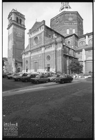 Veduta del Duomo e della Torre Civica di Pavia