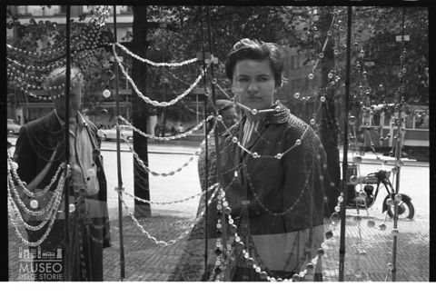 Vetrina di collane a Praga