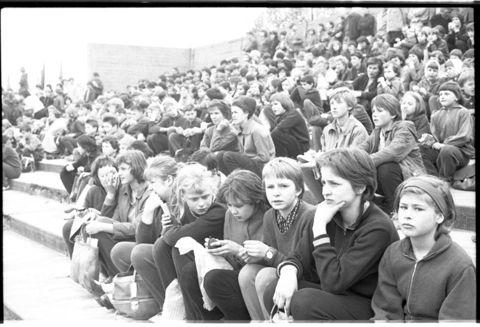 Spartachiade al Grande Stadio di Strahov di Praga