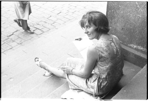 Ritratto di donna presso il Museo Nazionale di Praga