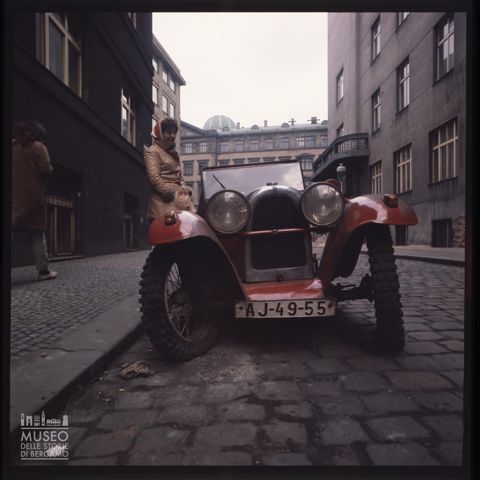 Scena di vita quotidiana a Praga