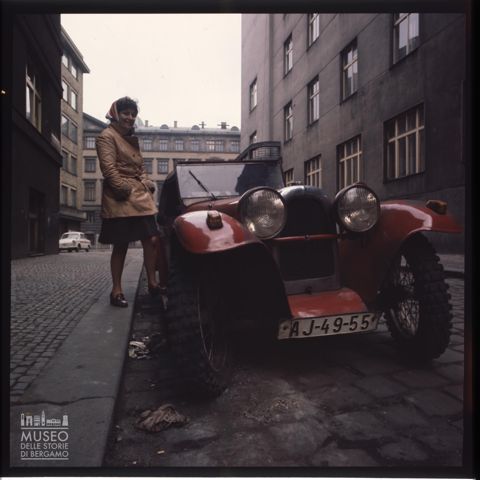 Scena di vita quotidiana a Praga