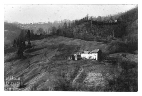 Panorama collinare in Valle Imagna