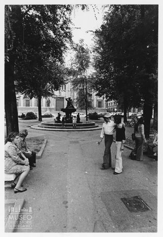 Piazza Dante a Bergamo