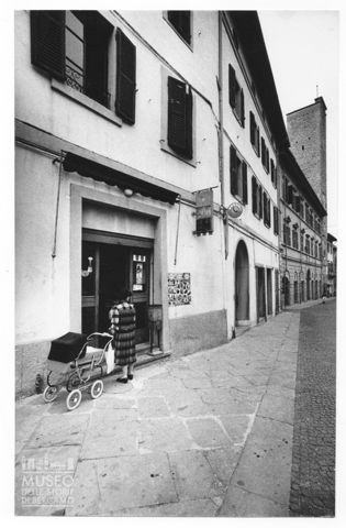 Scorcio di via della Pendinella a Città di Castello