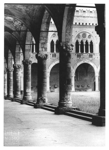 Corte interna del Castello Visconteo di Pavia