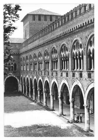 Corte interna del Castello Visconteo di Pavia