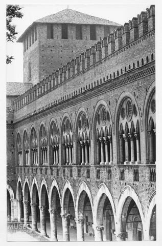 Corte interna del Castello Visconteo di Pavia