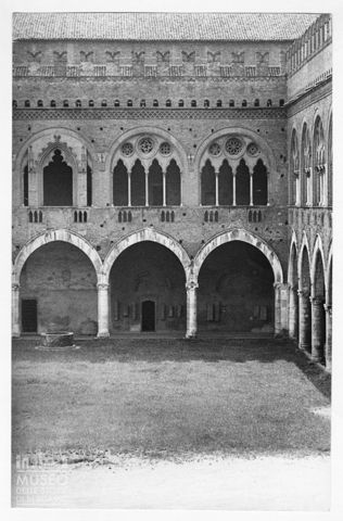 Corte interna del Castello Visconteo di Pavia