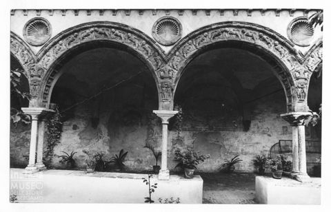 Chiostrino della basilica di San Lanfranco a Pavia