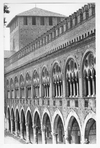 Corte interna del Castello Visconteo di Pavia