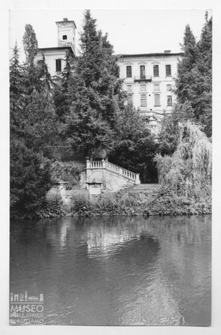 Scorcio di Villa Clerici a Cuggiono