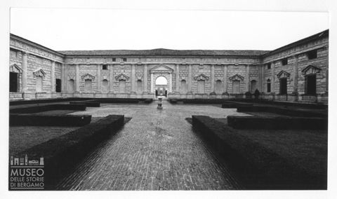 Corte interna di Palazzo Te a Mantova