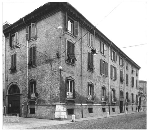 Scorcio urbano a Ferrara
