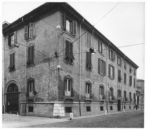 Scorcio urbano a Ferrara
