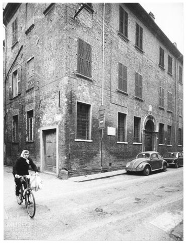 Scena di vita quotidiana a Ferrara