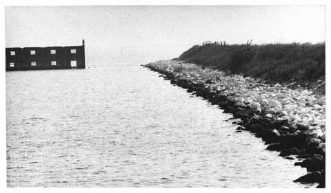 Delta del Po, paesaggio lagunare nella Sacca di Scardovari